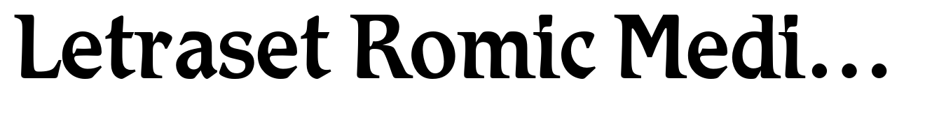 Letraset Romic Medium